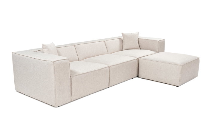 Atelier Del Sofa Lora Sofá Esquinero Marrón Claro